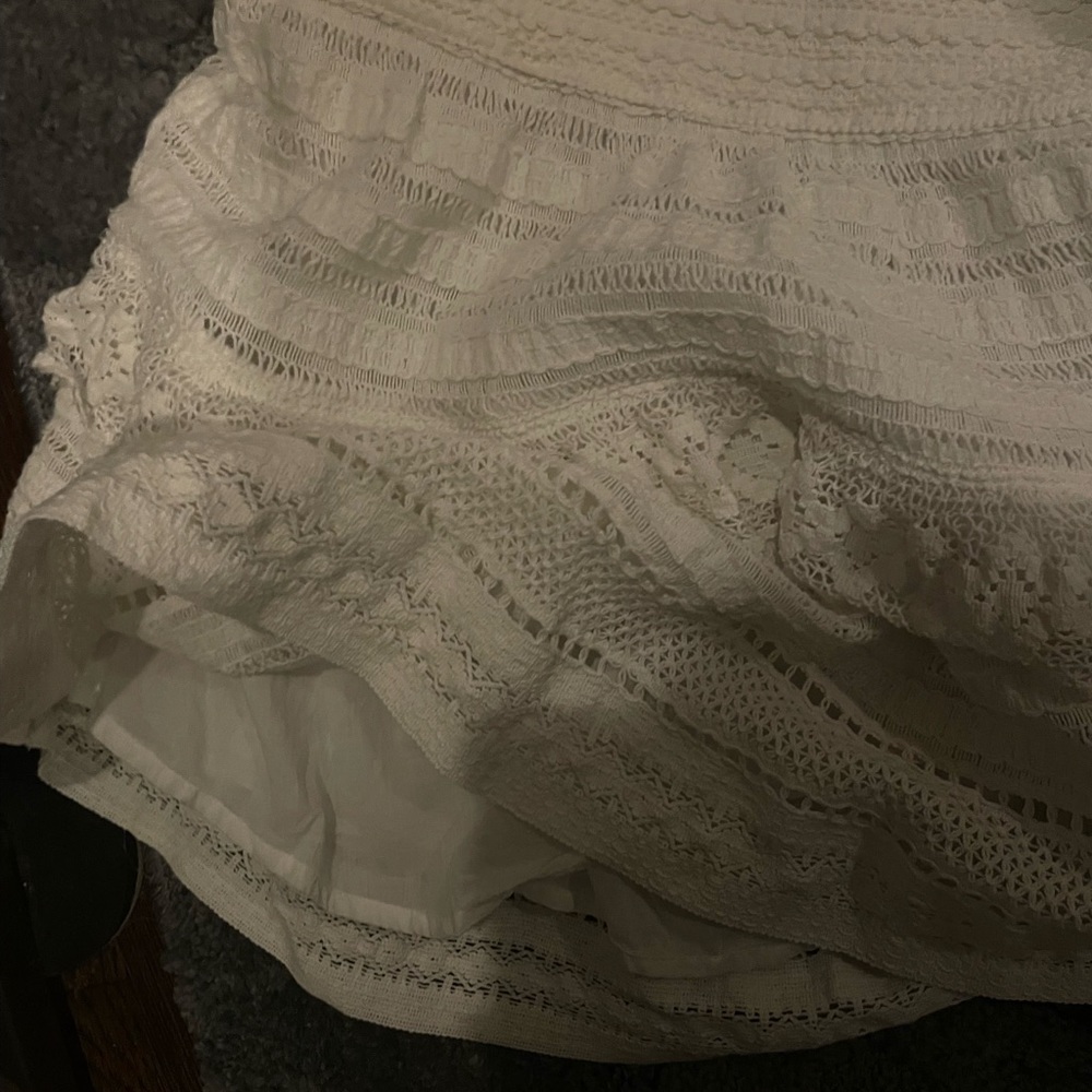 White ruffle skirt aerie